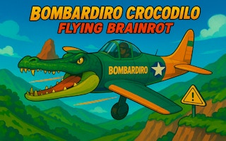 Bombardiro Crocodilo: Airplane Reflex Challenge online game thumbnail