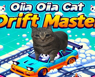 Oiia Oiia Cat Drift Master online game thumbnail
