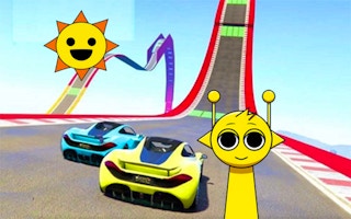 Sprunki Stunt Driving Simulator online game thumbnail