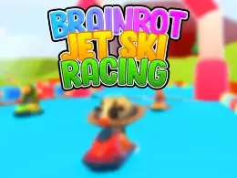 Brainrot Jet Ski Racing 3D online game thumbnail