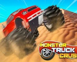 Monster Truck Crush 3D online game thumbnail