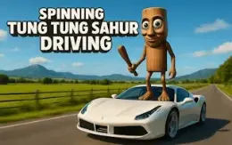 Spinning Tung Tung Sahur Driving online game thumbnail