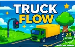 Truck Flow: Traffic Master online game thumbnail